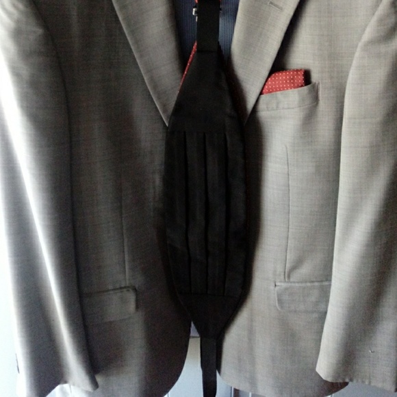 Comberbund, bow tie, pocket square - Picture 5 of 5